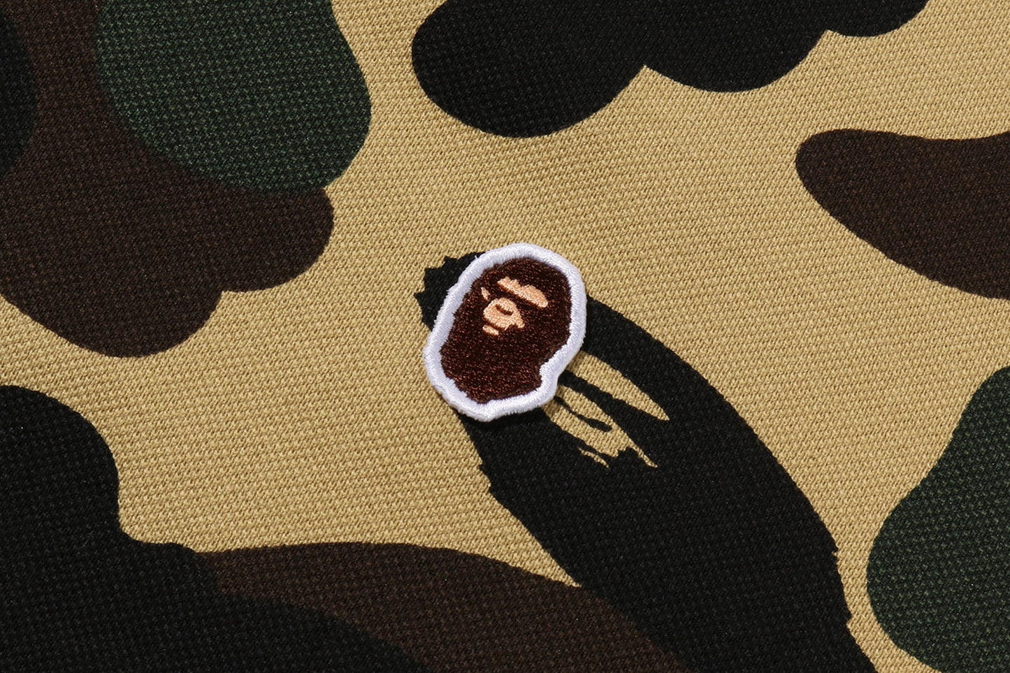 BAPE 1ST CAMO ONE POINT POLO