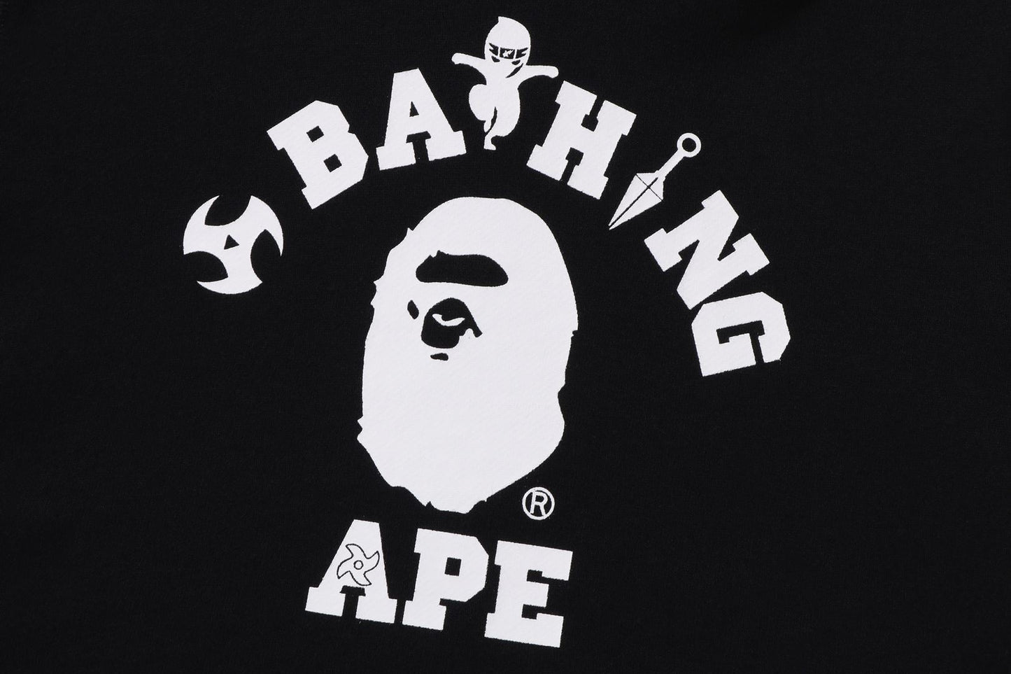 BAPE NINJA COLLEGE PULLOVER HOODIE