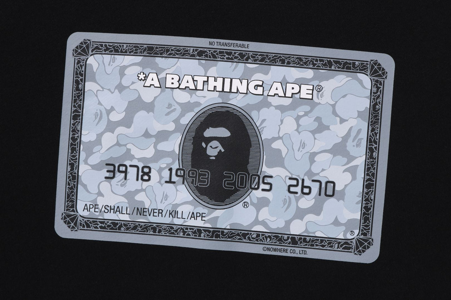 BAPE CARD 拉鍊帽衫