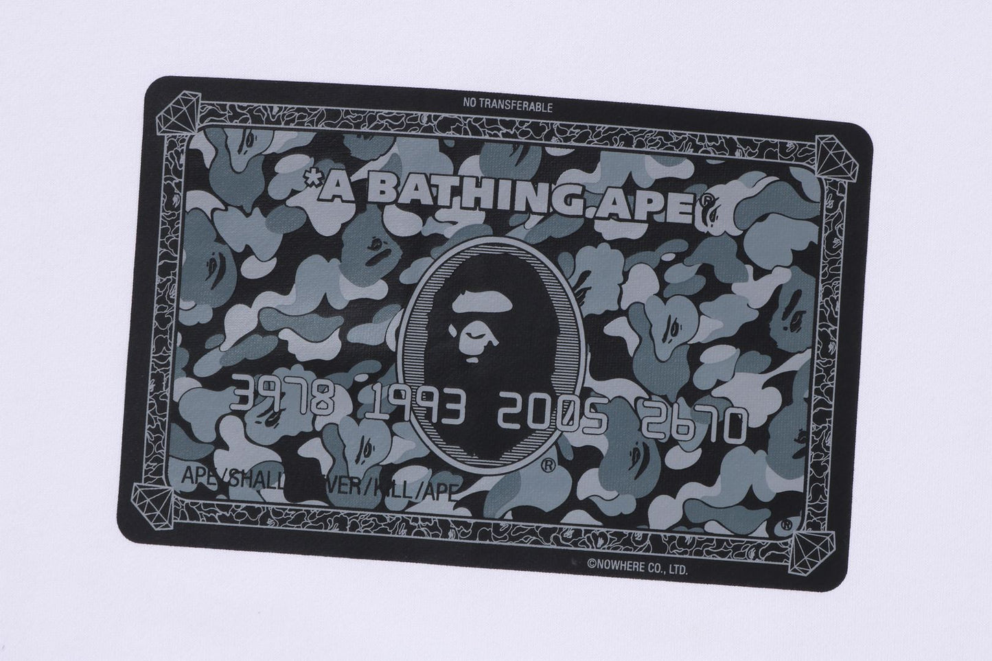 BAPE CARD 拉鍊帽衫