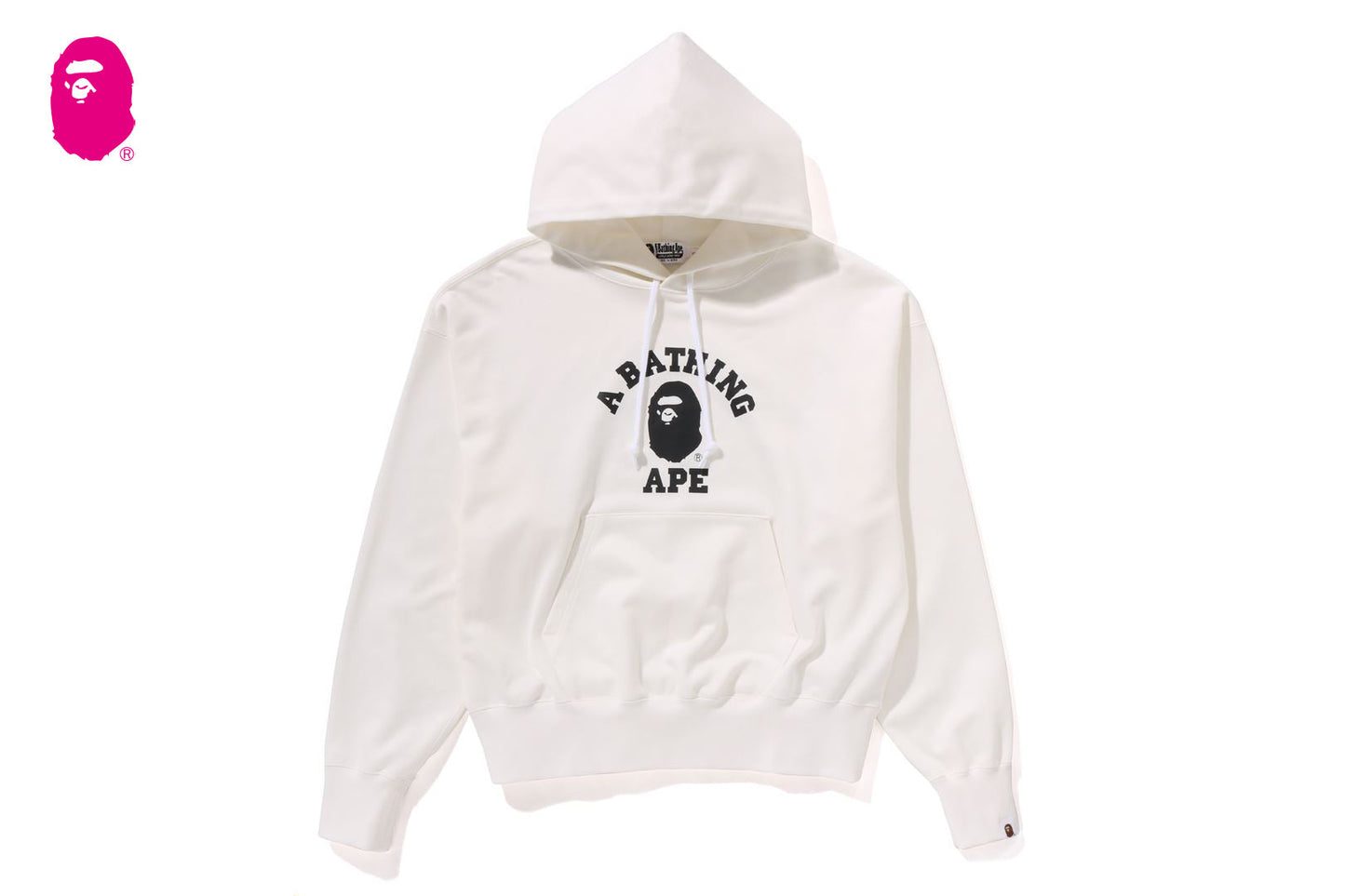 BAPE 大學風拉鍊帽衫