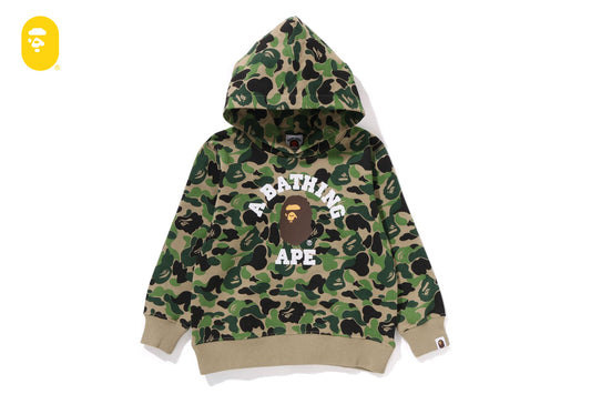 BAPE ABC CAMO 大學風連帽衛衣