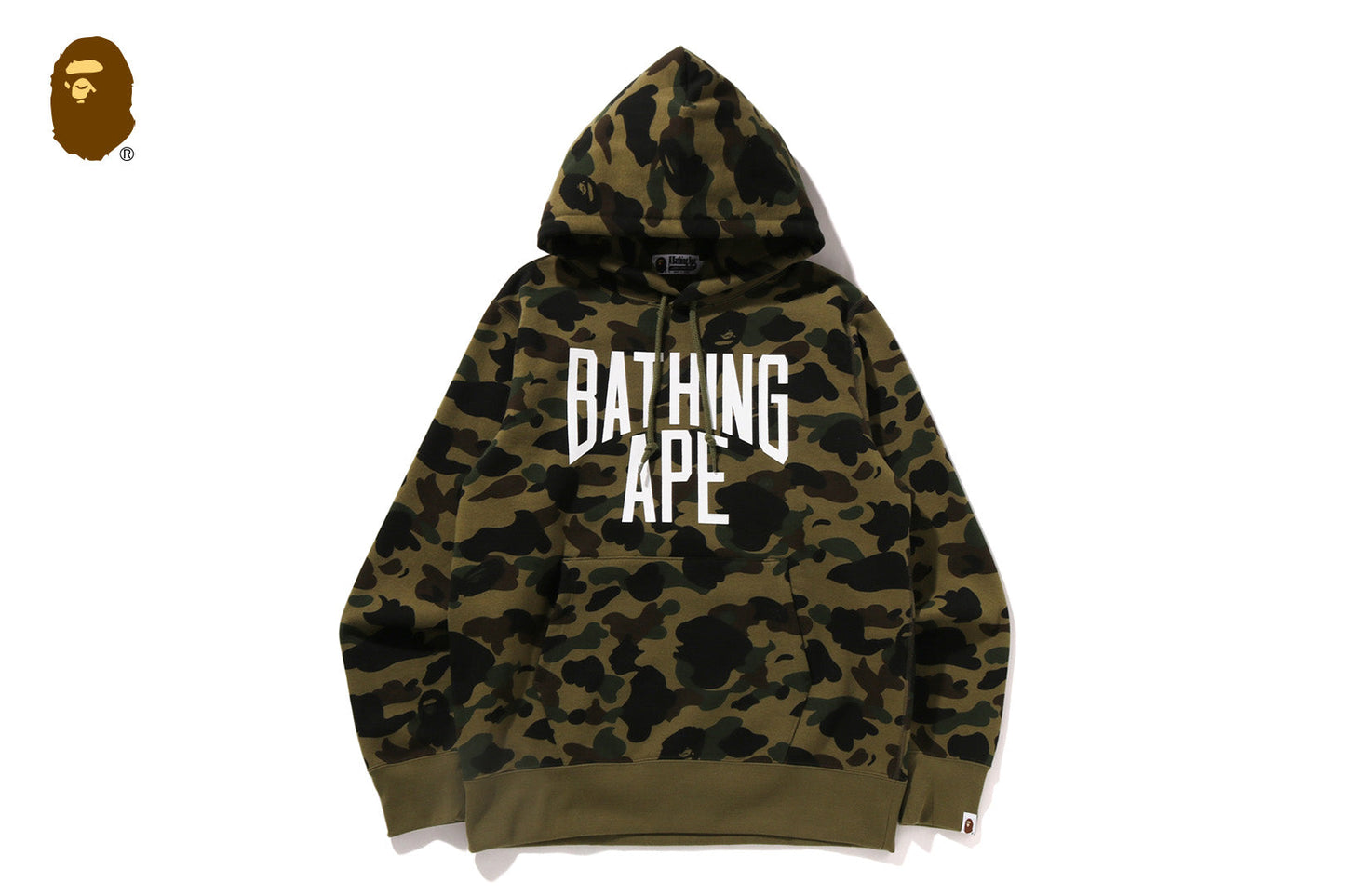 BAPE 1ST CAMO PULLOVER HOODIE