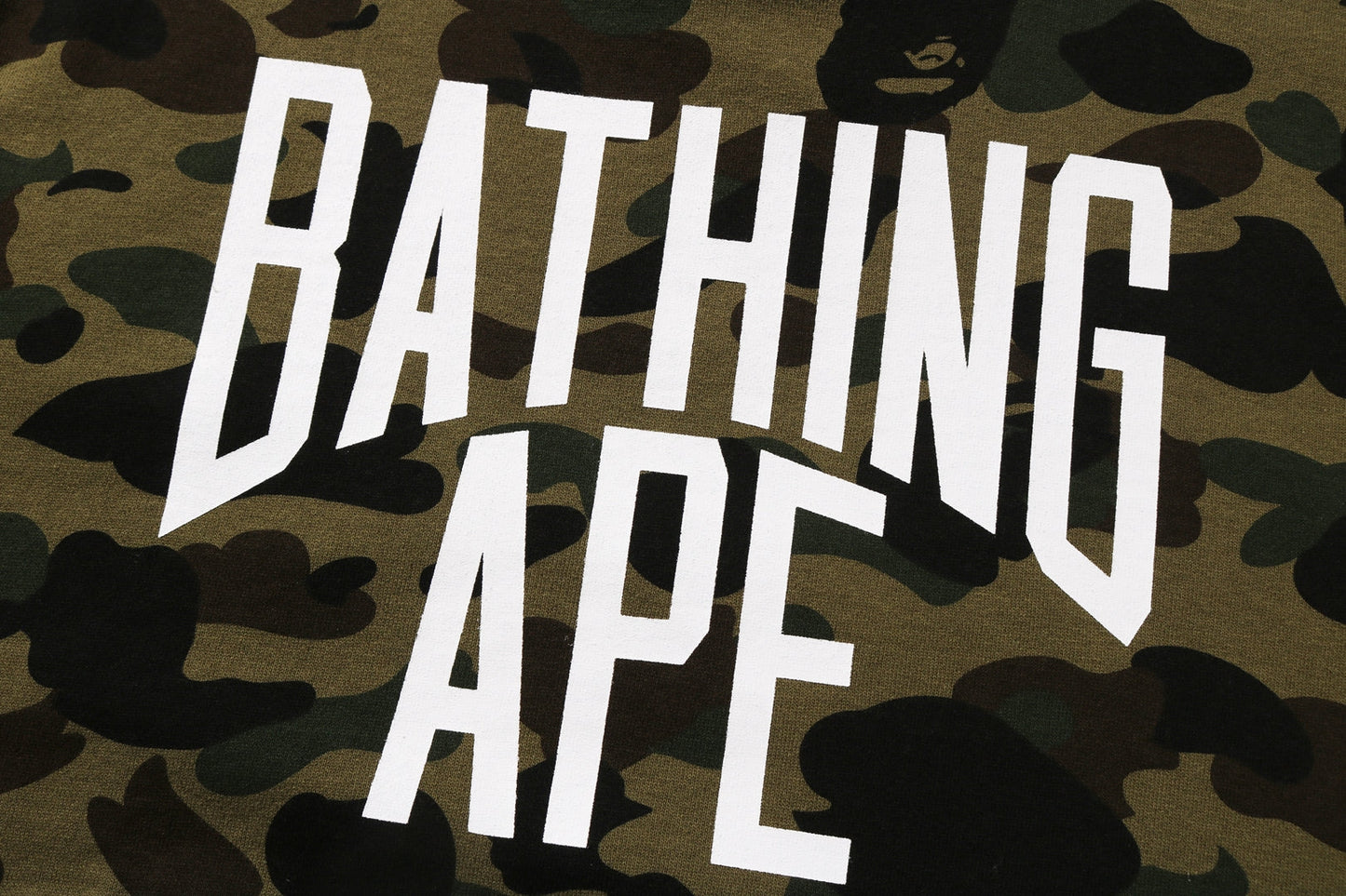BAPE 1ST CAMO PULLOVER HOODIE