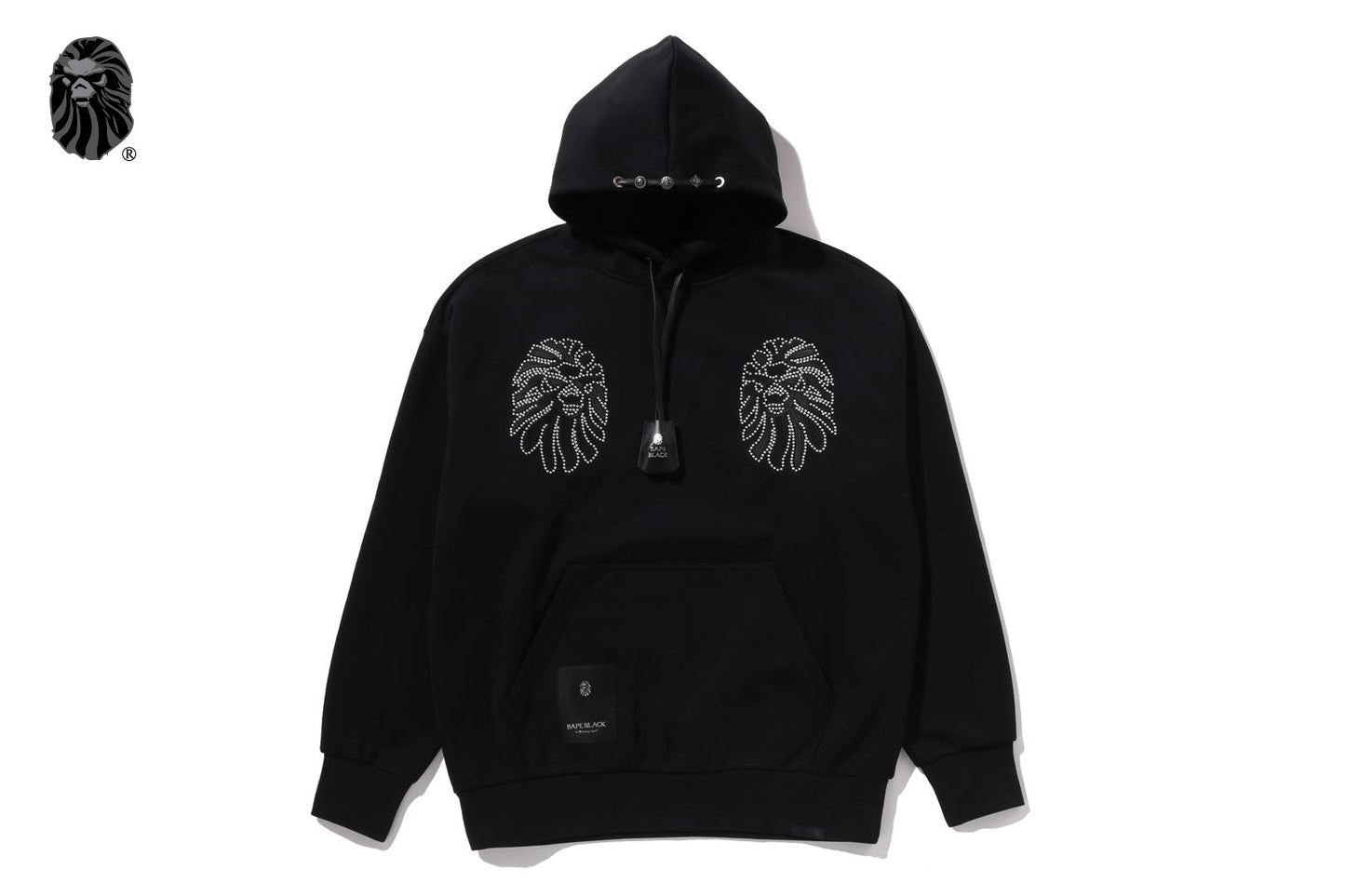 BAPE雙頭鑰匙圈連帽衫