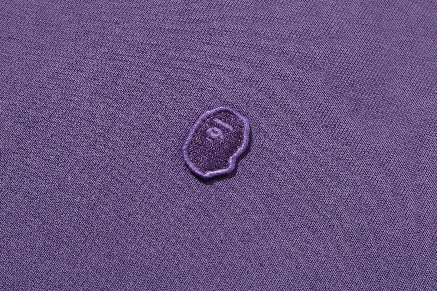 BAPE GARMENT DYE ONE POINT RELAXED FIT PULLOVER HOODIE