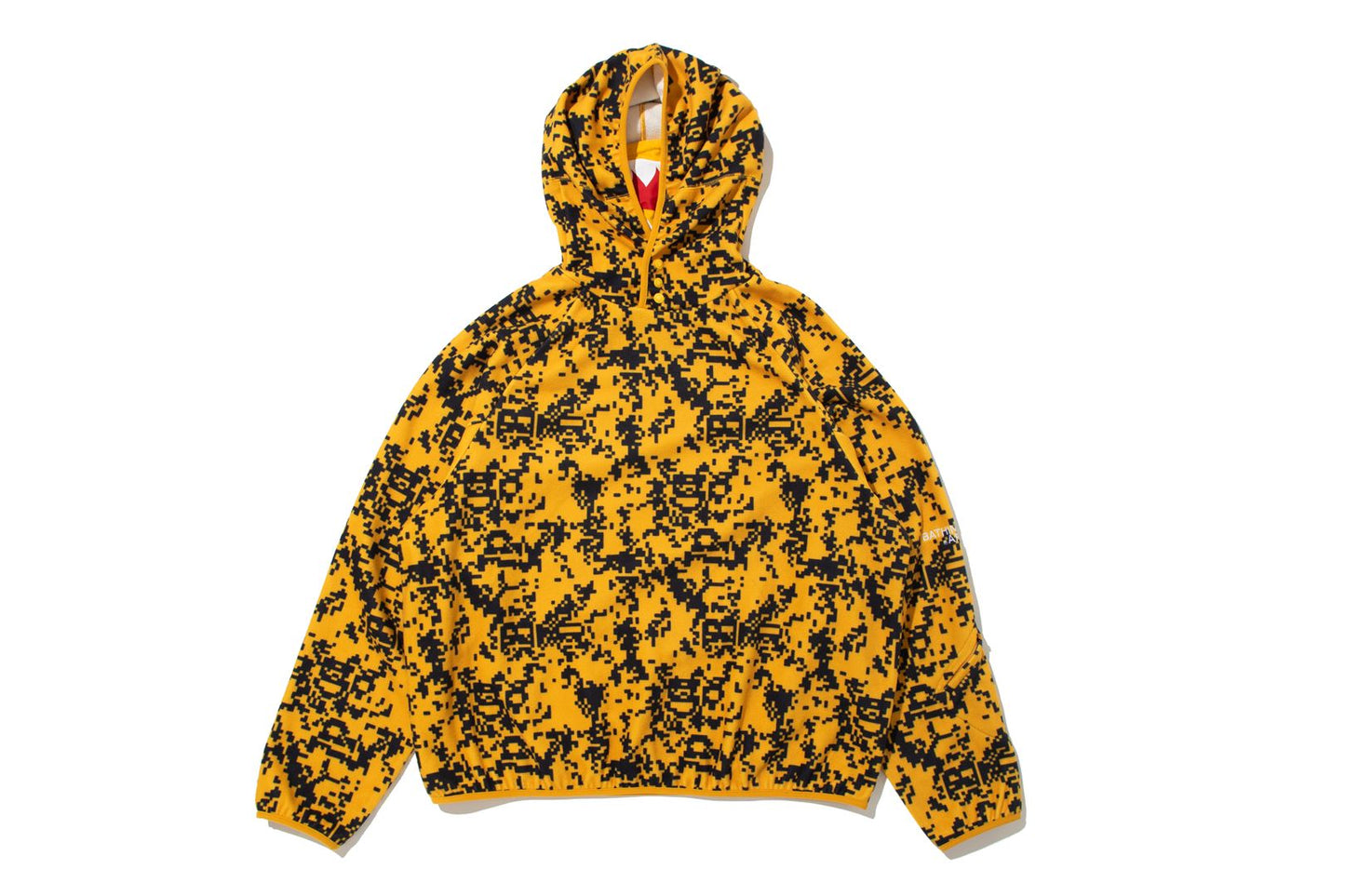 BAPE 【 BAPE BY KAZUKI KURAISHI 】 DIGITAL CAMO MOD SHARK HOODIE