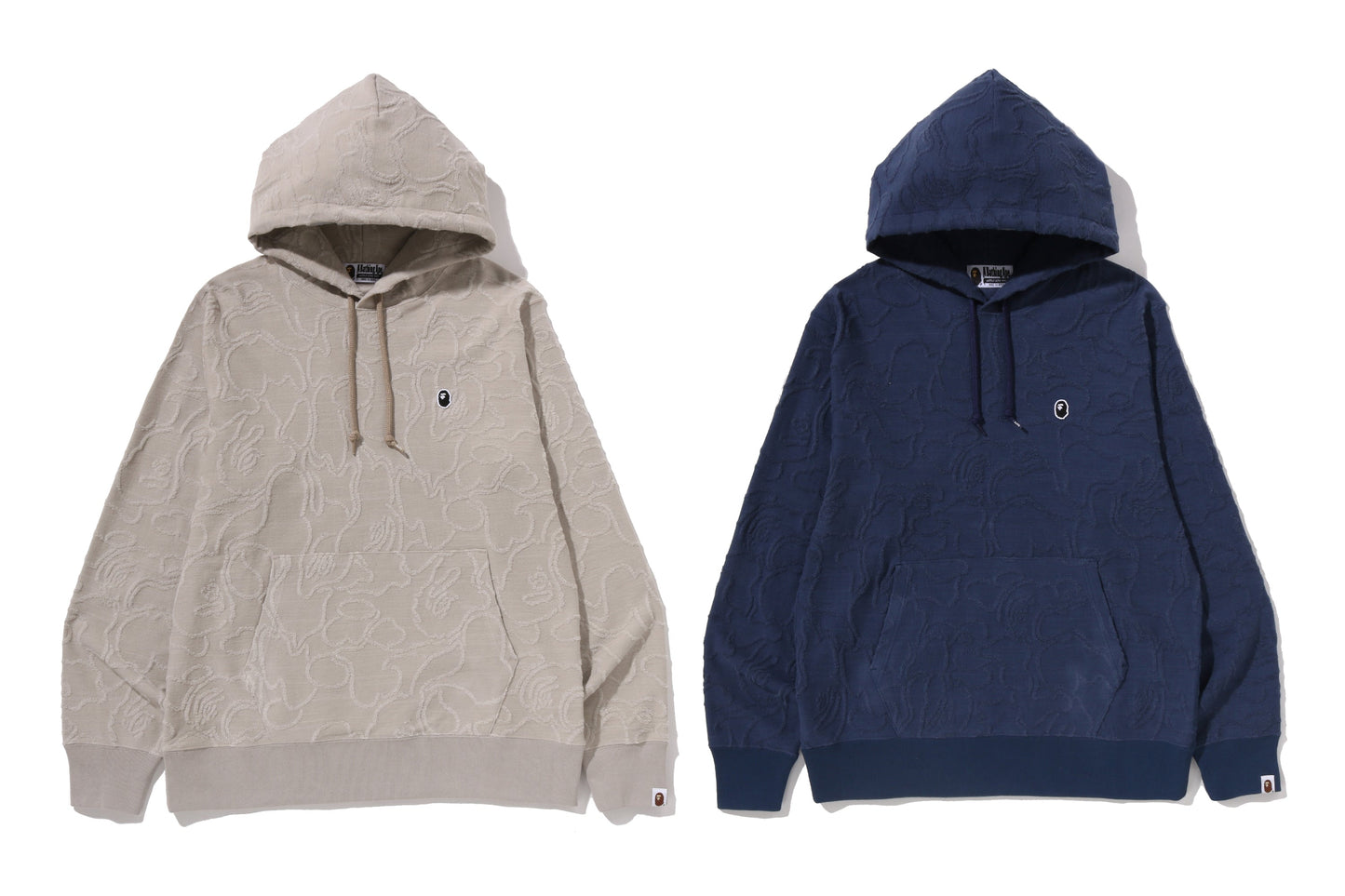 BAPE NEON CAMO JACQUARD PULLOVER HOODIE