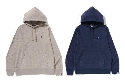 BAPE NEON CAMO JACQUARD PULLOVER HOODIE