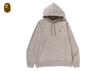 BAPE NEON CAMO JACQUARD PULLOVER HOODIE