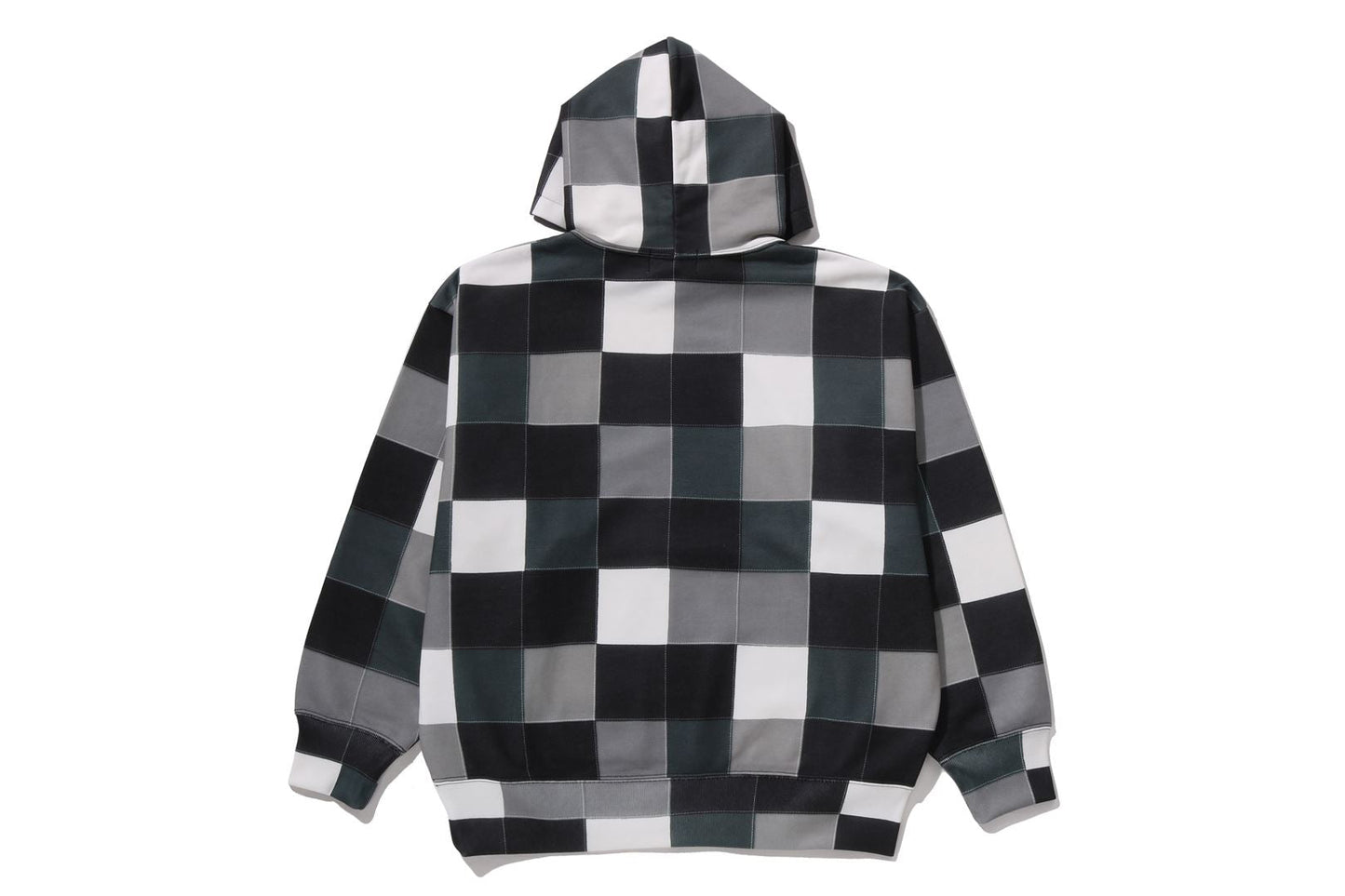BAPE 多彩拼接連帽衫