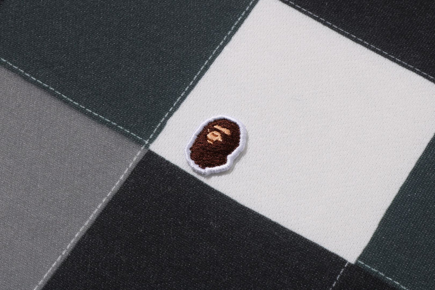 BAPE 多色拼接連帽衛衣