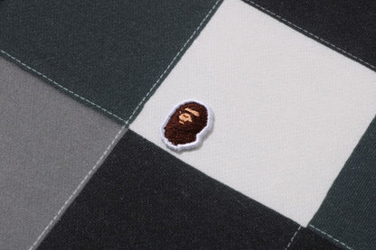 BAPE 多彩拼接連帽衫