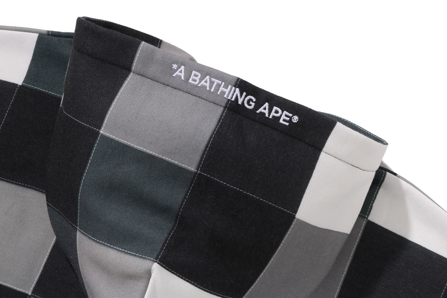 BAPE 多彩拼接連帽衫