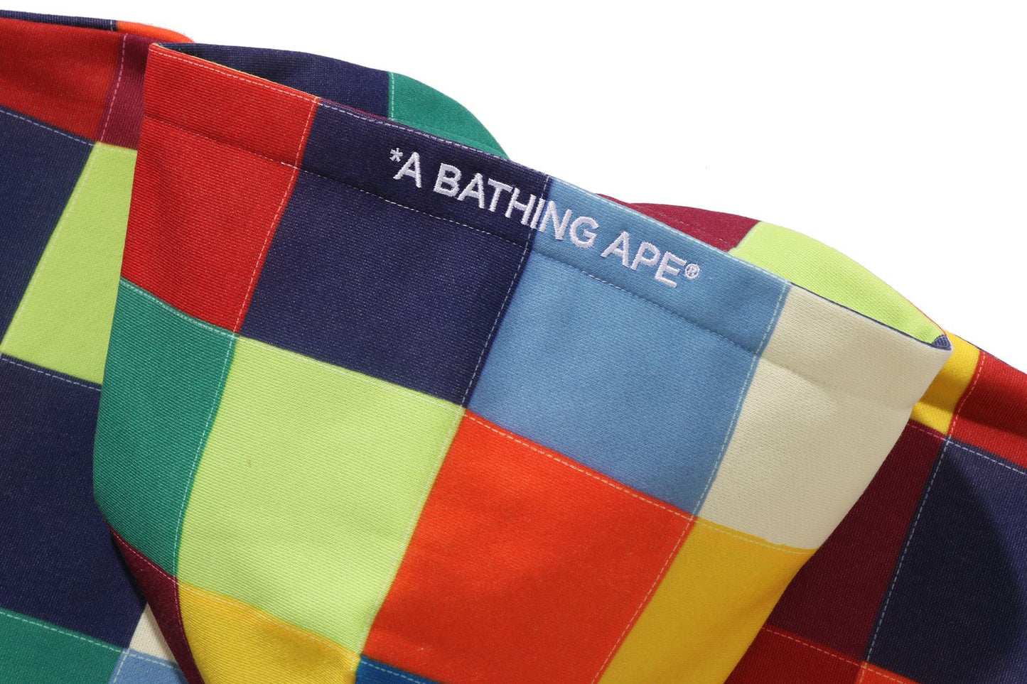 BAPE 多色拼接連帽衛衣