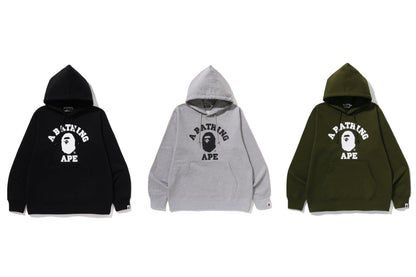 BAPE 大學風拉鍊帽衫