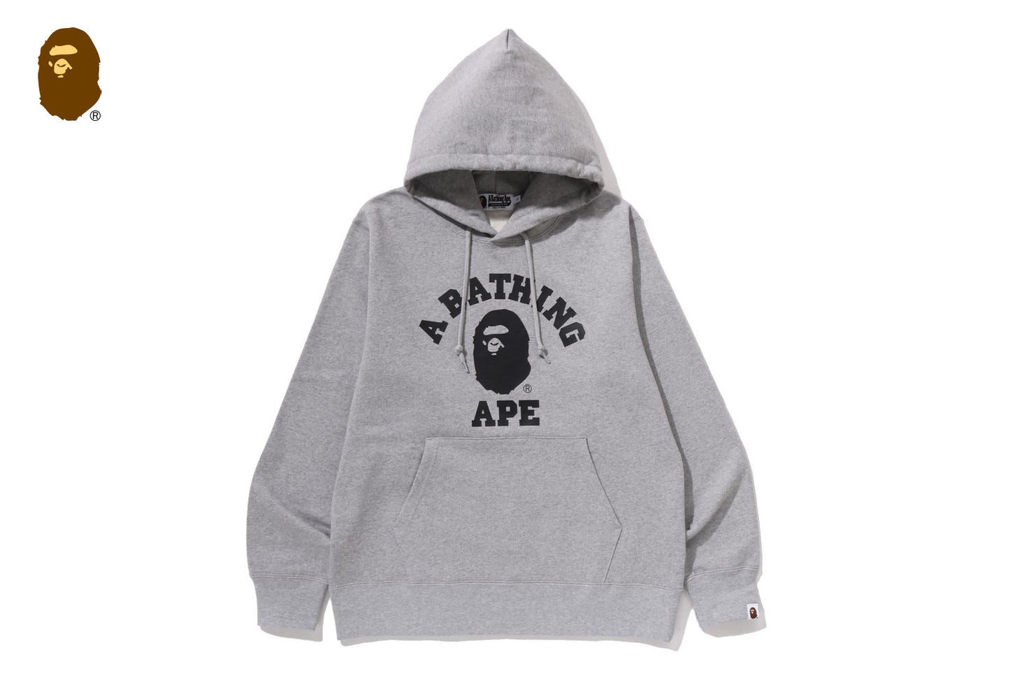 BAPE 大學風拉鍊帽衫