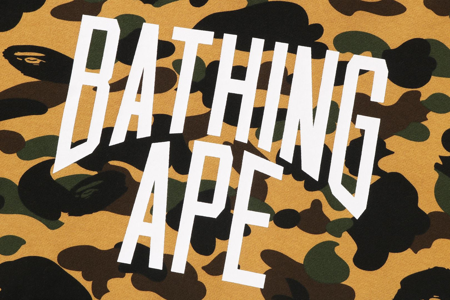BAPE 1ST CAMO PULLOVER HOODIE