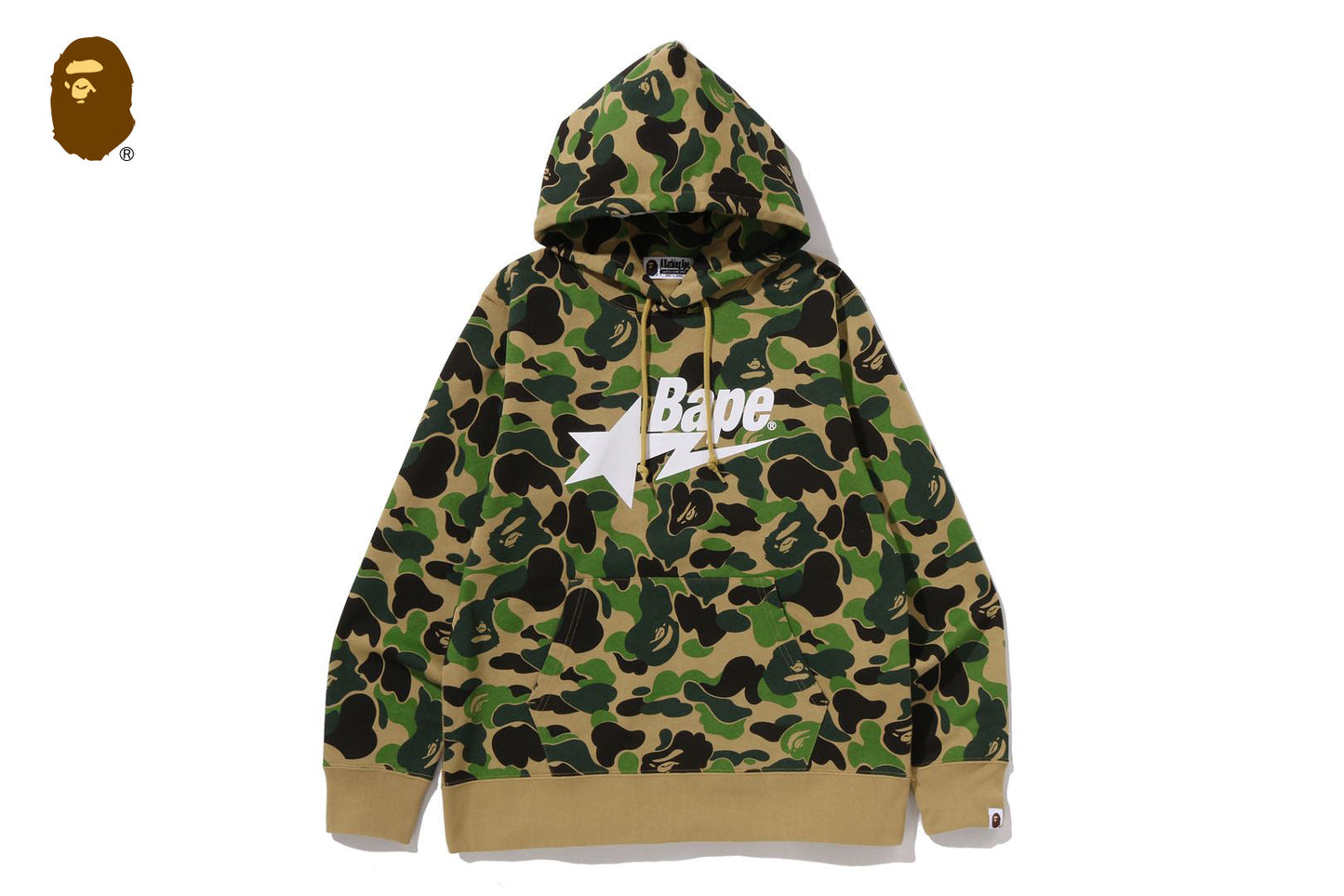 BAPE ABC CAMO BAPE STA PULLOVER HOODIE