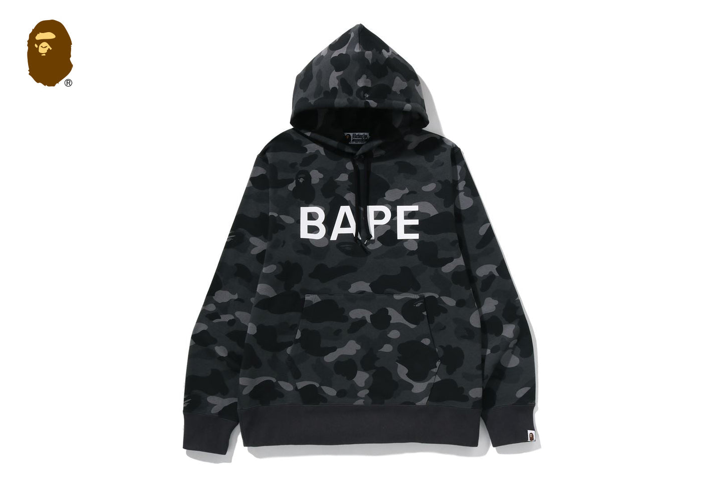 BAPE 彩色迷彩拉鍊帽衫