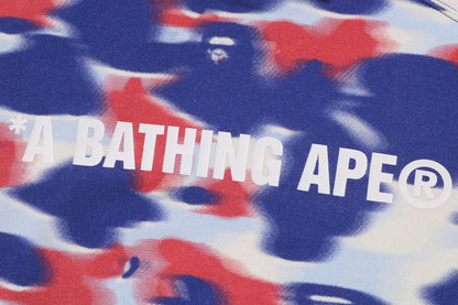 BAPE 螢幕迷彩足球標誌寬鬆版連帽衛衣