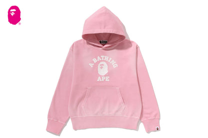 BAPE 復古洗水大學風拉鍊帽衫