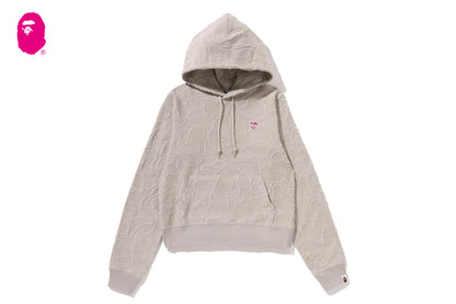 BAPE NEON CAMO JACQUARD PULLOVER HOODIE