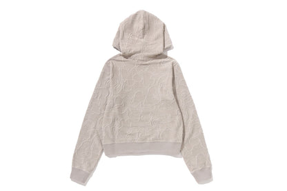 BAPE NEON CAMO JACQUARD PULLOVER HOODIE