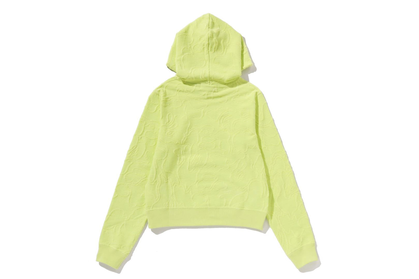 BAPE NEON CAMO JACQUARD PULLOVER HOODIE