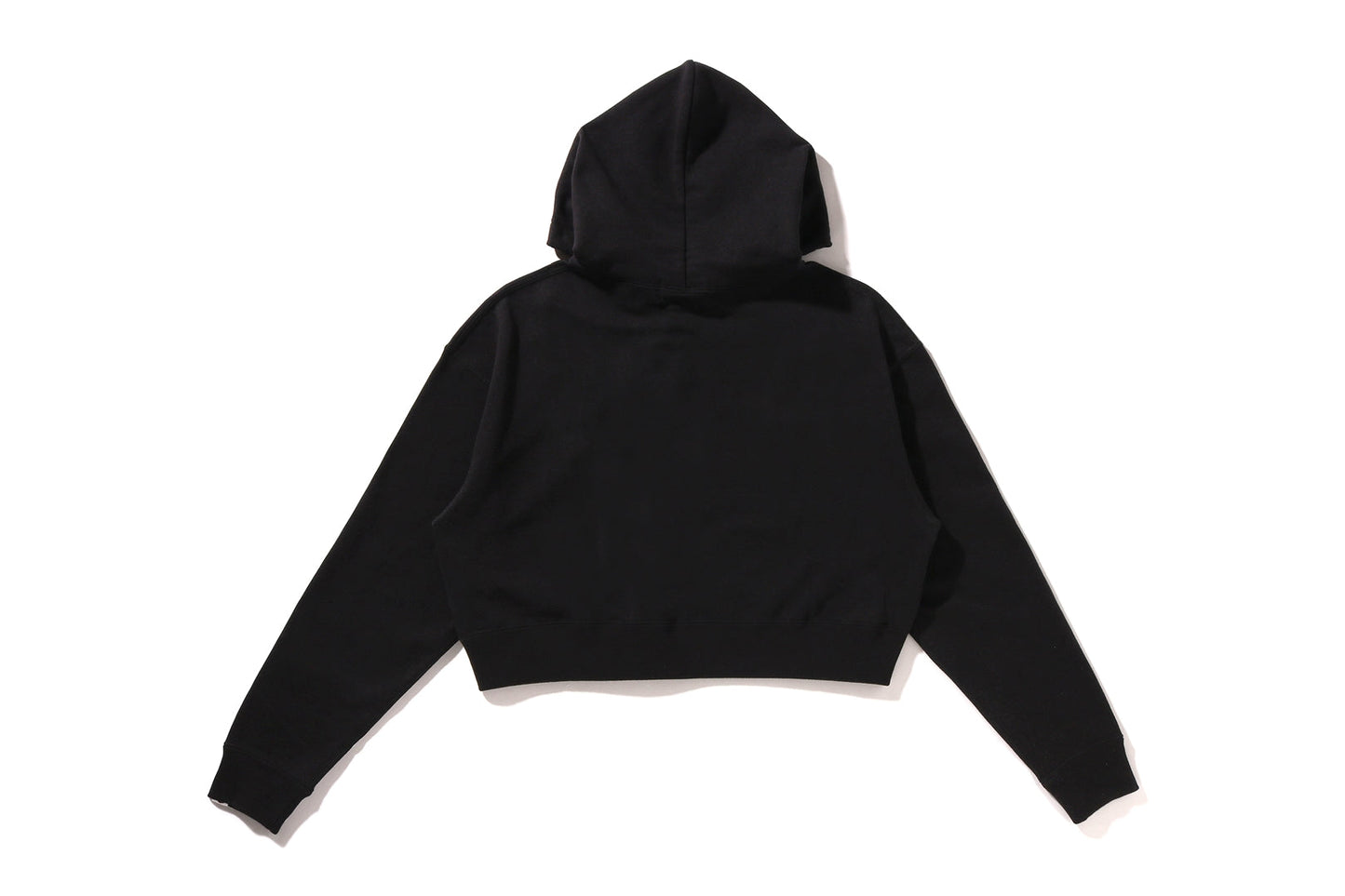 BAPE APE HEAD ONE POINT CROPPED PULLOVER HOODIE
