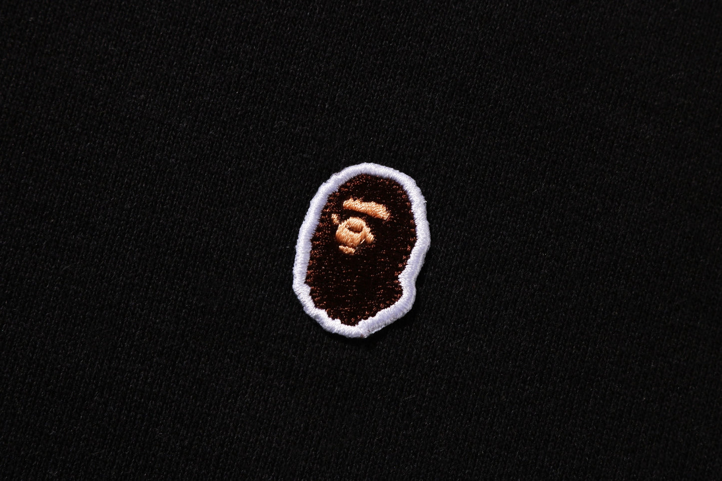 BAPE APE HEAD ONE POINT CROPPED PULLOVER HOODIE