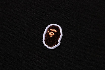 BAPE APE HEAD ONE POINT CROPPED PULLOVER HOODIE