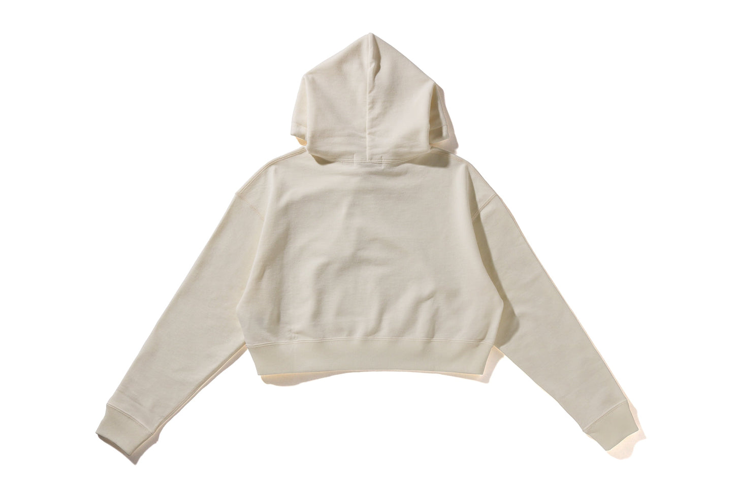 BAPE APE HEAD ONE POINT CROPPED PULLOVER HOODIE