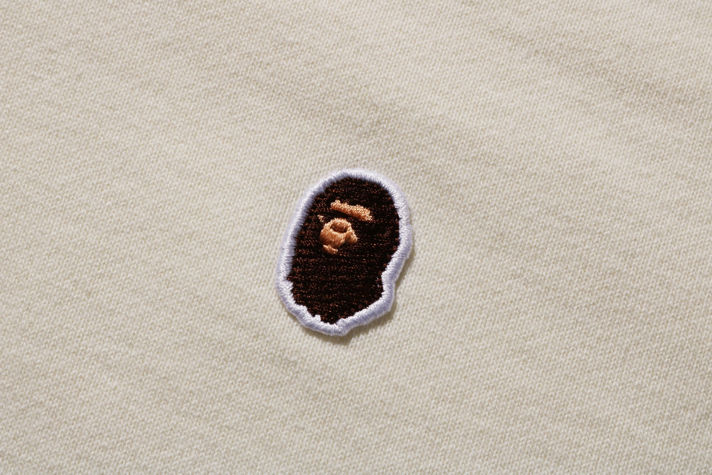 BAPE APE HEAD ONE POINT CROPPED PULLOVER HOODIE