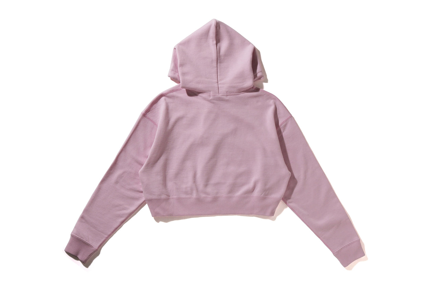 BAPE APE HEAD ONE POINT CROPPED PULLOVER HOODIE