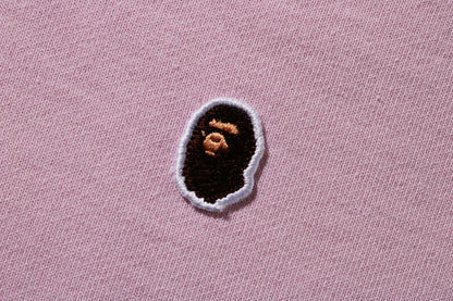 BAPE APE HEAD ONE POINT CROPPED PULLOVER HOODIE