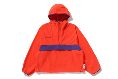 BAPE KAZUKI KURAISHI 半色調標誌絨毛連帽衛衣