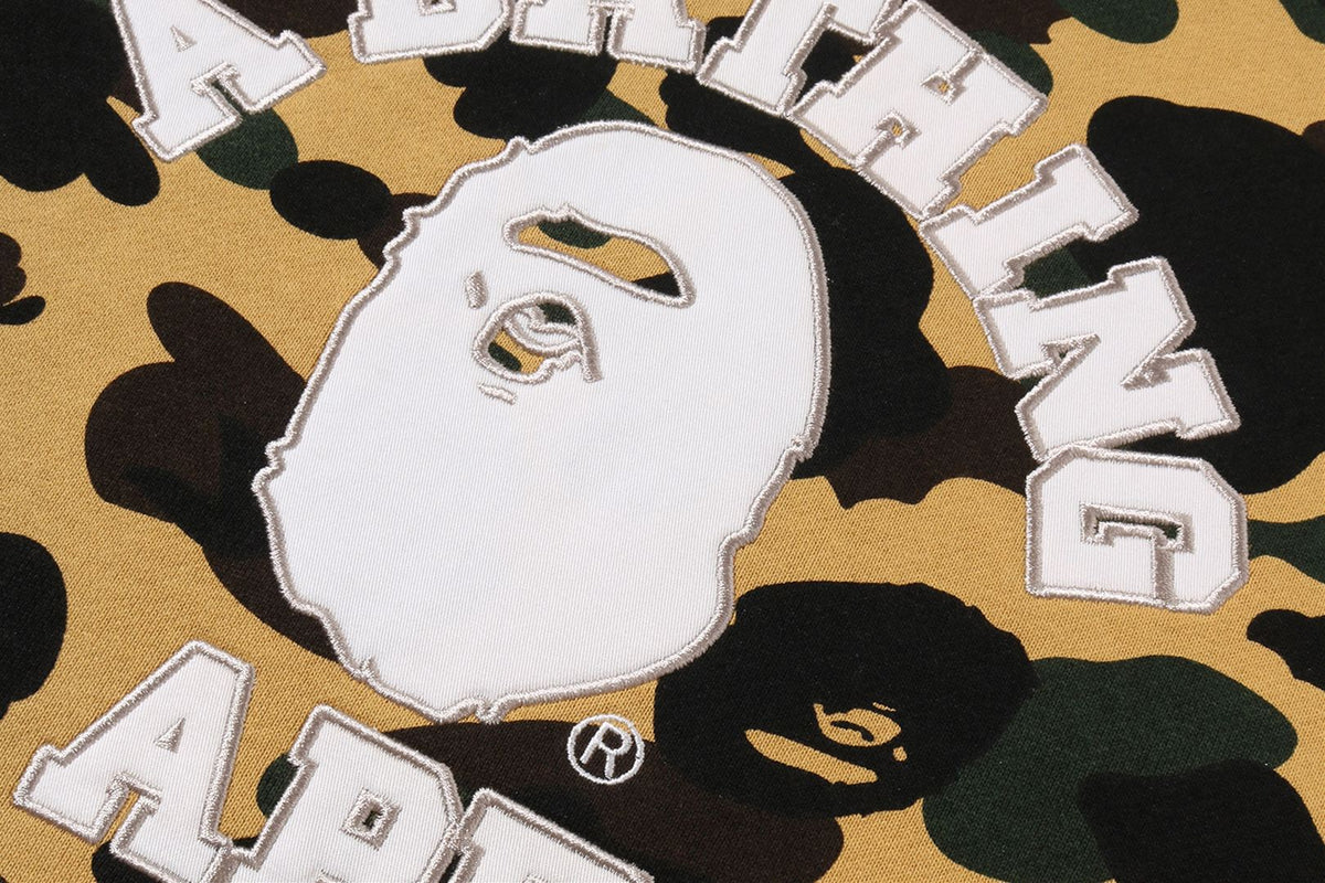 BAPE 1ST CAMO COLLEGE 連帽衫