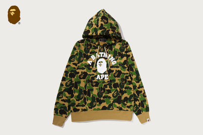 BAPE ABC CAMO 大學風格套頭帽T