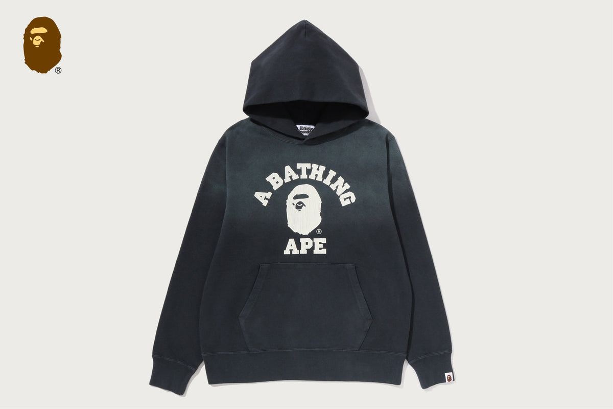 BAPE VINTAGE EFFECT COLLEGE 連帽衫
