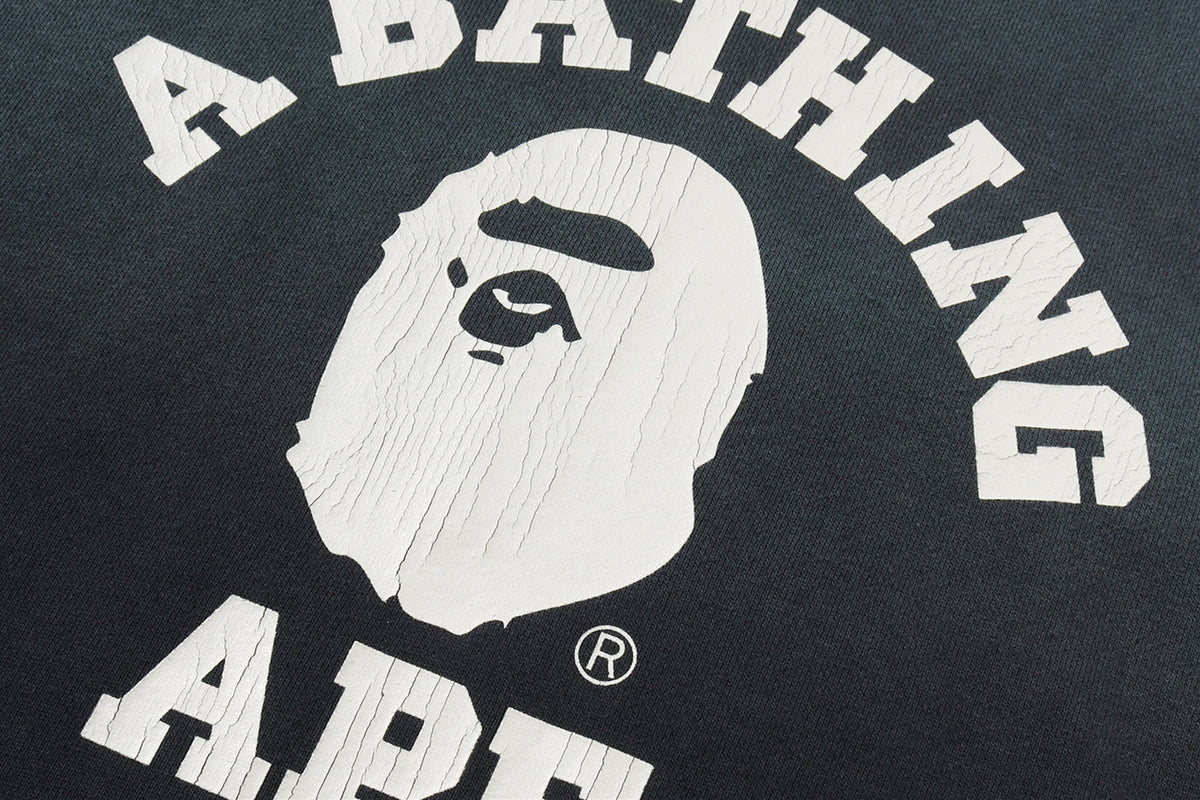 BAPE VINTAGE EFFECT COLLEGE 連帽衫