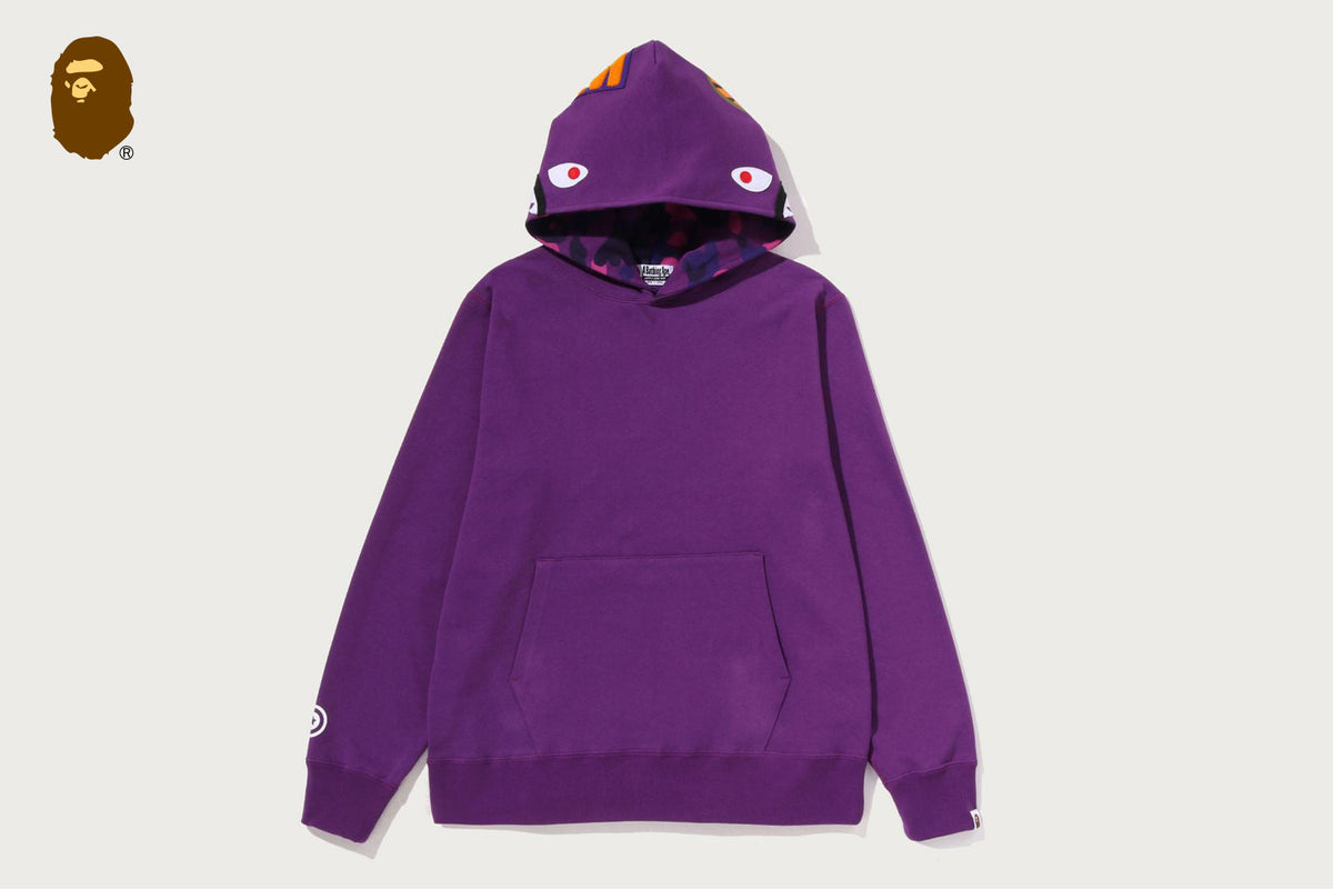 BAPE COLOR CAMO SHARK 連帽衫