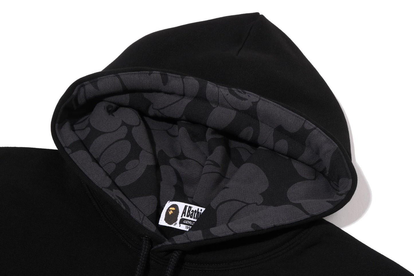 BAPE ONE POINT REGULAR FIT PULLOVER HOODIE