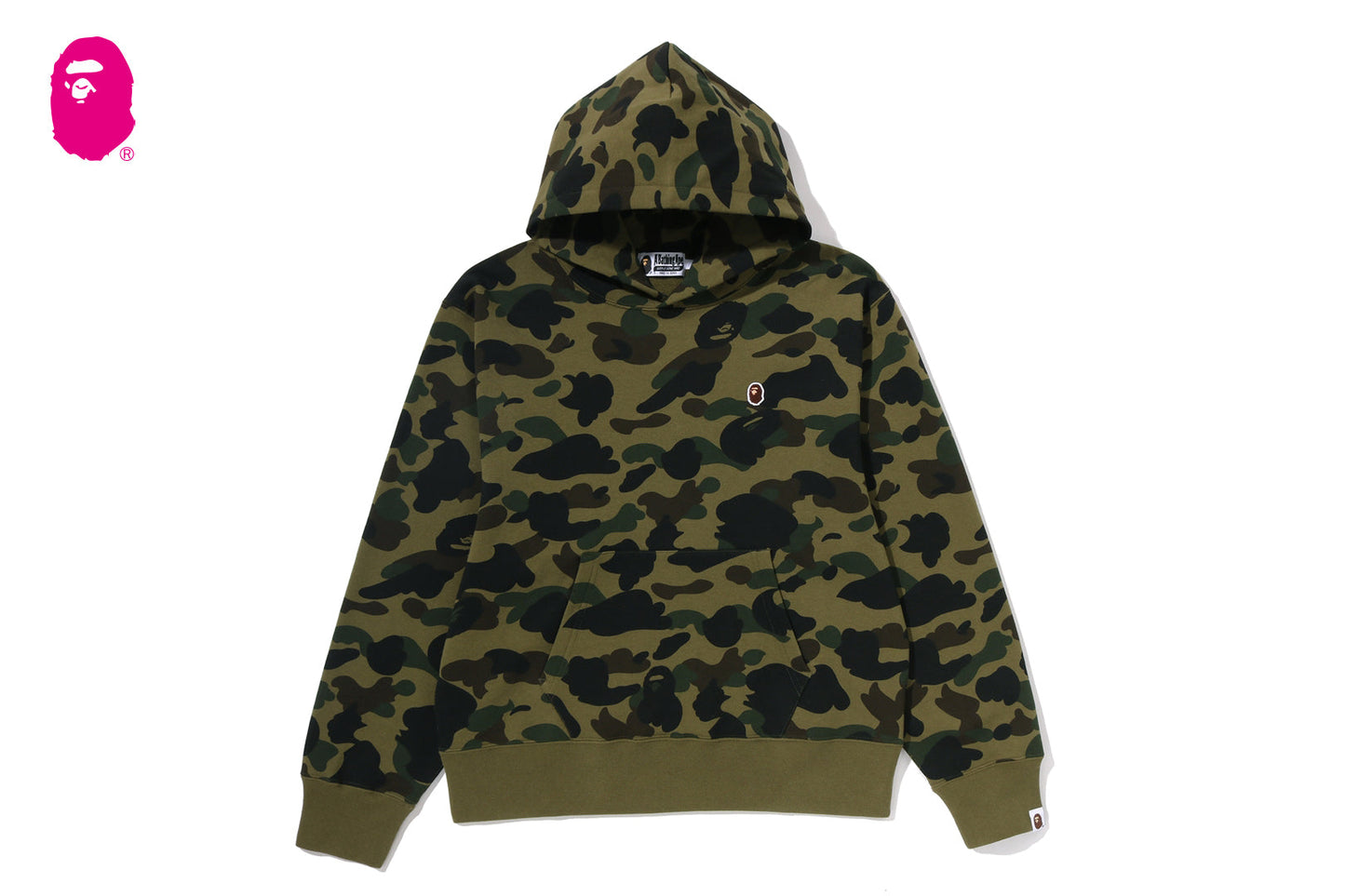 BAPE 1ST CAMO 一點式連帽衛衣