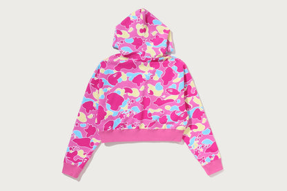 BAPE STA CAMO BAPE STA LOGO 短版連帽衛衣