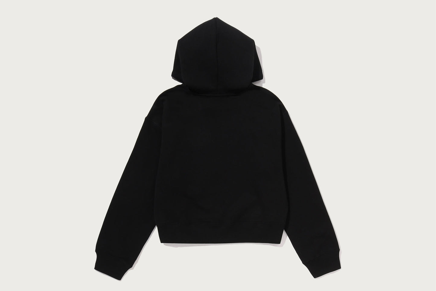 BAPE CAMO LACE PATCH BOXY CROPPED PULLOVER HOODIE