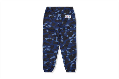 BAPE X RUSSELL 彩色迷彩運動長褲