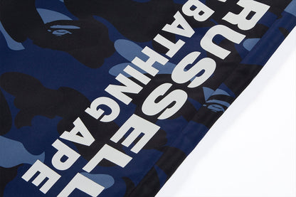 BAPE X RUSSELL 彩色迷彩運動長褲