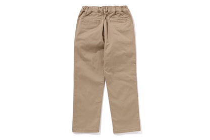 BAPE TUCK CHINO PANTS