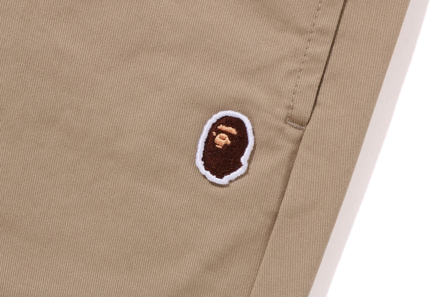 BAPE TUCK CHINO PANTS